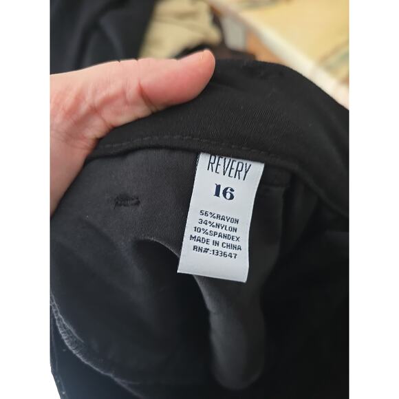 NWT Revery Salina Black Bootcut Career Casual Trouser Pants Womans Plus Size 16W - Picture 6 of 6